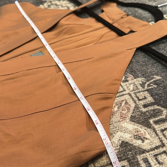 Anthropologie | BY ANTHROPOLOGIE SLEEVELESS V-NECK PINAFORE ROMPER | Large | NWT - Picture 11 of 11